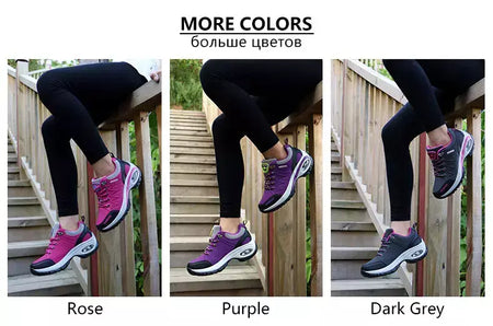 Mulheres sapatos esportivos plataforma tênis moda caminhadas ao ar livre antiderrapante sapatos casuais baixo superior tênis de corrida calçados femininos