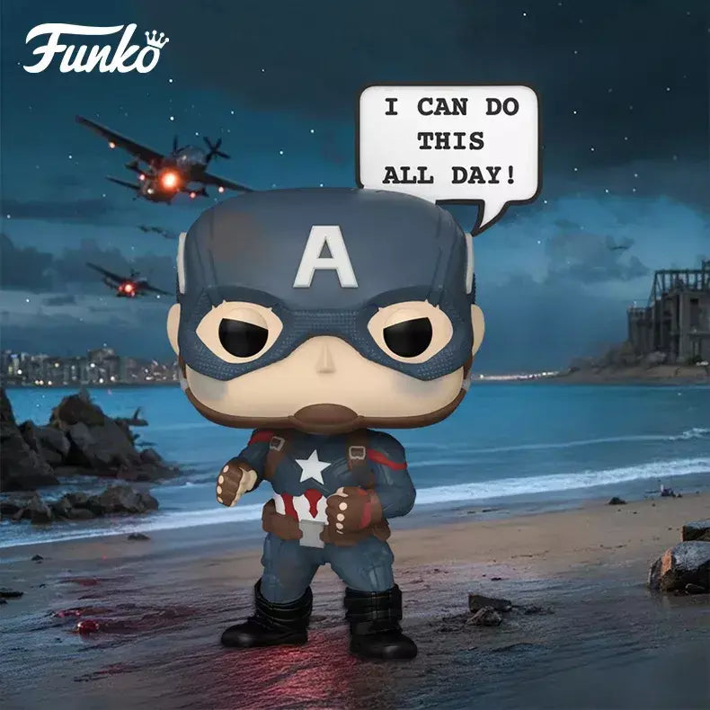 Funko pop original marvel capitão américa hulk homem-aranha myers norman osborn figura de ação brinquedos para meninos meninas crianças presente