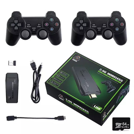 M8 Console de videogame, compatível com HDMI Game Stick, retro TV Dendy Console, suporte para PS1, FC, GBA, 4K, 10000