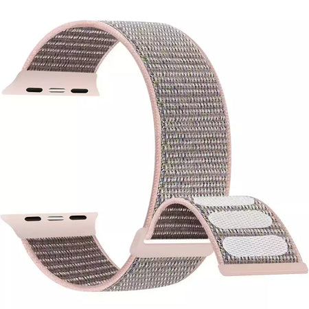 Pulseira de Nylon Respirável para Apple Watch, Alça de Substituição, Ultra 2 1, 49mm, Série 9, 8, 7, 6, 5, 4, 3, SE, 44mm, 45mm, 41 milímetros, 44 milímetros