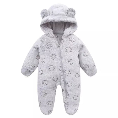Roupas de bebê recém-nascido flanela outono inverno bebê meninos meninas macacão dos desenhos animados recém-nascido bodysuit macio quente para bebês 0-12m