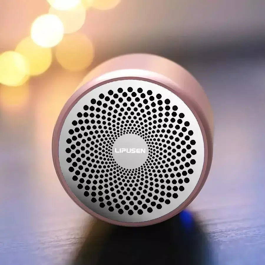 Lipusen A106Pro Alto-falante Bluetooth sem fio portátil, radiador passivo de som de graves aprimorado, alto-falante à prova d'água IPX7 com estojo de transporte