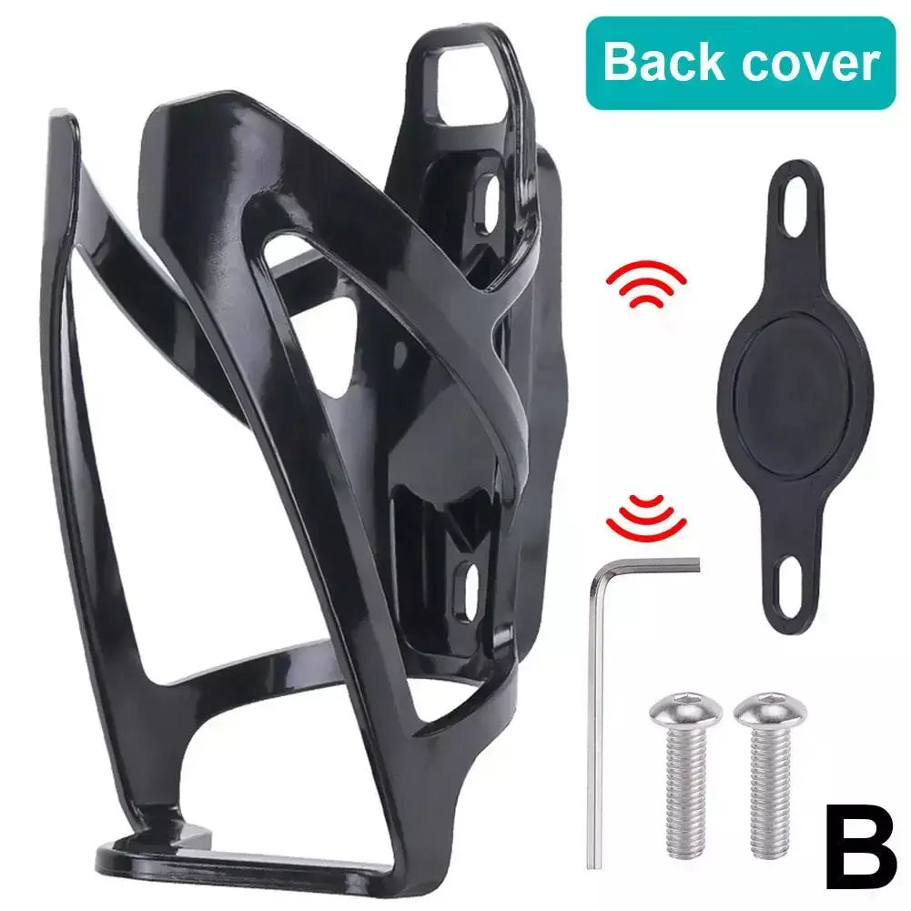 Para apple localizador de bicicleta chaleira suporte montagem de bicicleta de estrada garrafa gaiola anti-perdido caso de localização gps para airtag