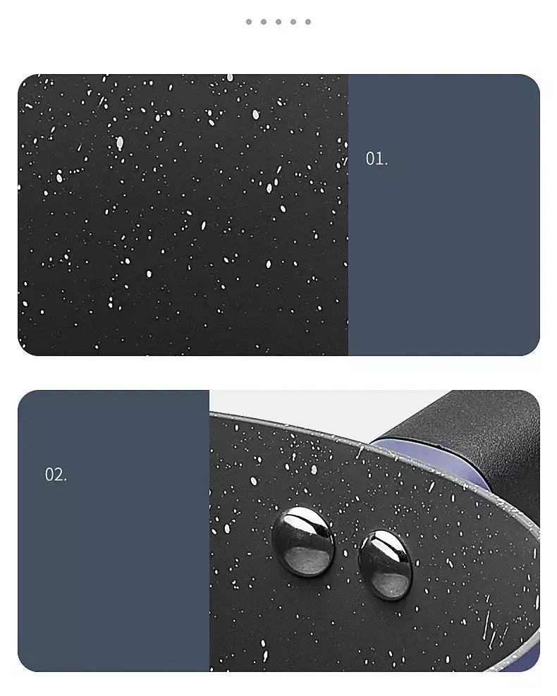 CoOKER KING 16 CM Pote de Leite Panela de Revestimento de Pedra Médica Cozinha Doméstica Macarrão Instantâneo Panela de Ensopado Fervente Panela de Congee em Estoque