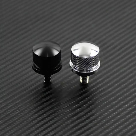 Universal motocicleta traseiro fender assento parafuso porca guia kit de montagem botão capa para harley dyna sportster xl touring flhr softail