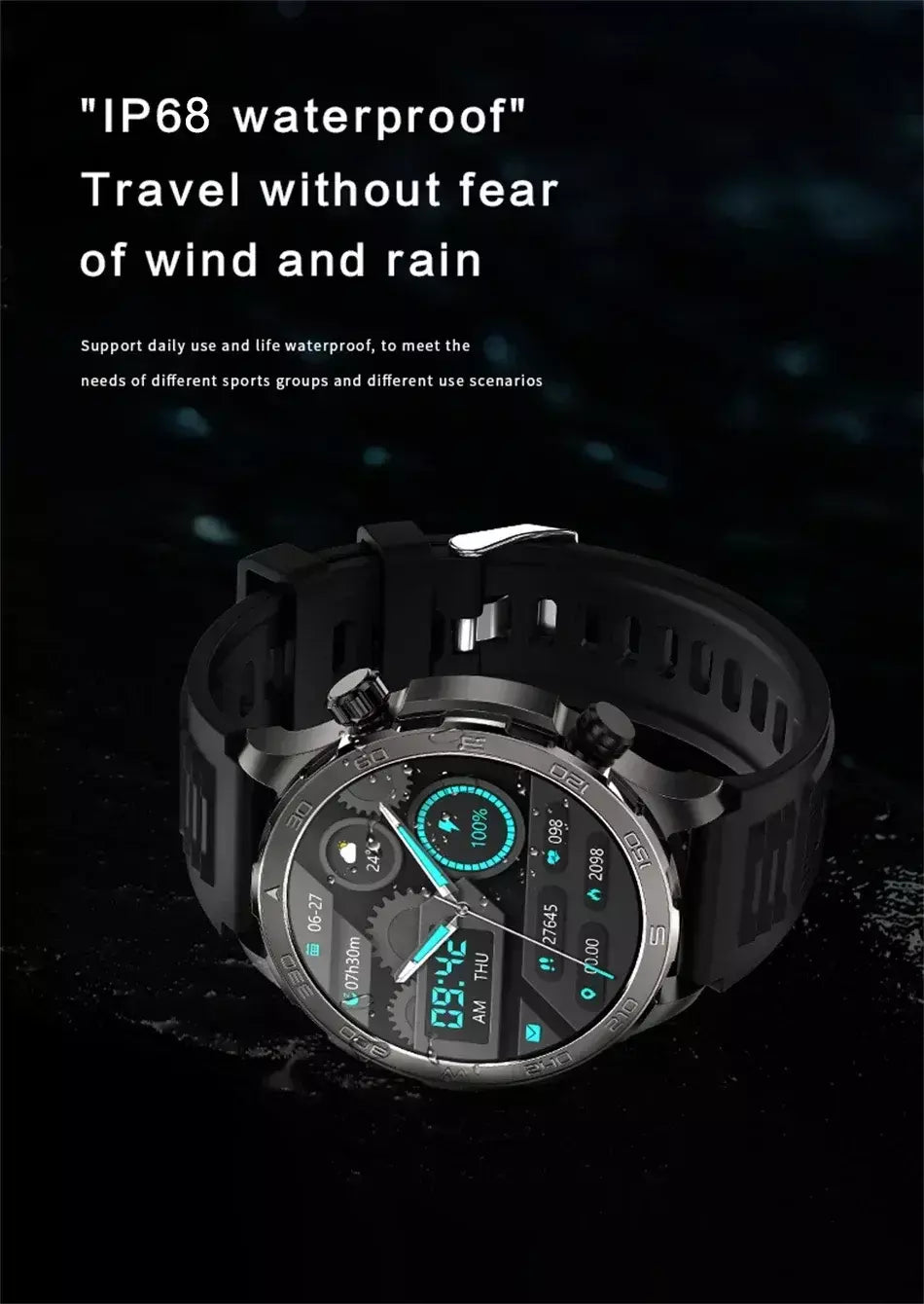 Xiaomi 2025 nova chamada bluetooth relógio inteligente amoled hd tela grande freqüência cardíaca nfc ip68 à prova dip68 água gps esportes relógio inteligente