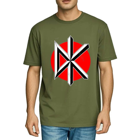 Camiseta de algodão masculina, gola redonda, dead kennedys-logotipo jumbo-camiseta unissex, tamanho euro, gola redonda, camisetas para homens, legal