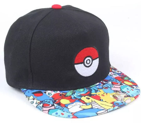 Anime figura pokemon boné de beisebol pikachu chapéu ajustável pokemon cosplay hip hop dos desenhos animados chapéus adultos menino menina crianças presentes aniversário