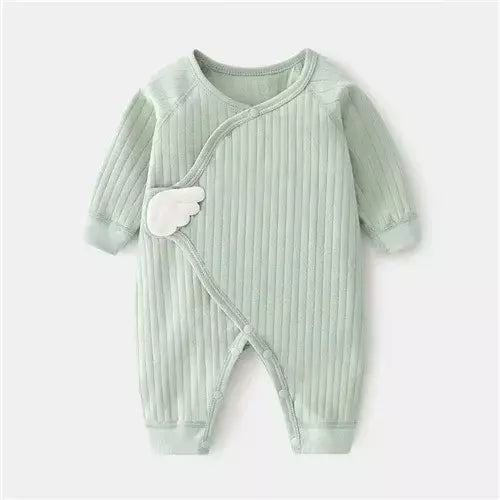 Algodão bebê recém-nascido menina menino macacão impressão infantil macacão casual roupas recém-nascidos para meninas meninos primavera outono roupas novo 0-6m
