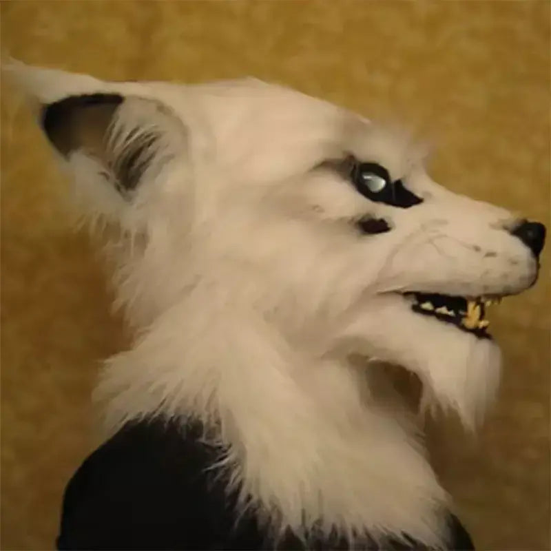 Máscara de animal bandana festa de halloween traje vestir-se com alças elásticas animal selvagem cosplay acessórios para adultos crianças