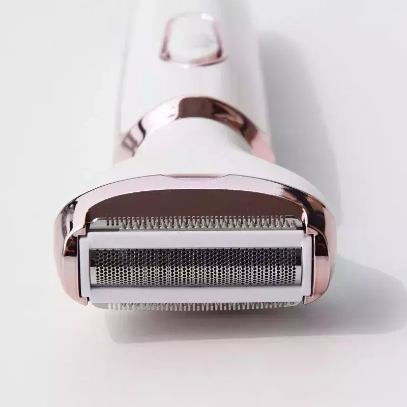 Depilador elétrico indolor para mulheres, biquíni, sobrancelha, nariz, senhora aparador, remoção facial do cabelo, cara, corpo, Shaver fêmea, Depilator, 4 em 1