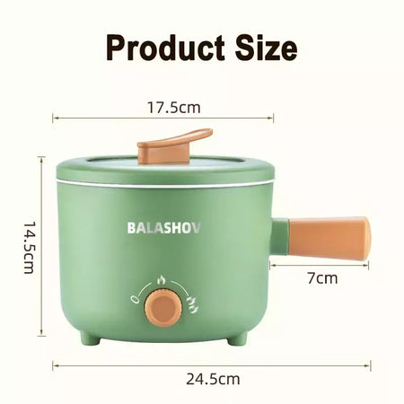 Panela multifuncional doméstica, 220v/110v, camada única/dupla, panela quente, mini máquina de cozinhar elétrica, panelas antiaderentes, ue/usplug