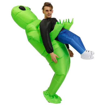 Et-alientais traje inflável monstro assustador cosplay para crianças adultas ação de graças festa de natal festival palco crianças roupas