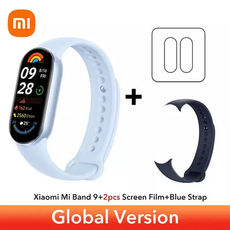 Versão global xiaomi banda inteligente 9 1.62 display amoled spo2 monitoramento 21 dias de vida útil da bateria mais de 150 modos esportivos smartband