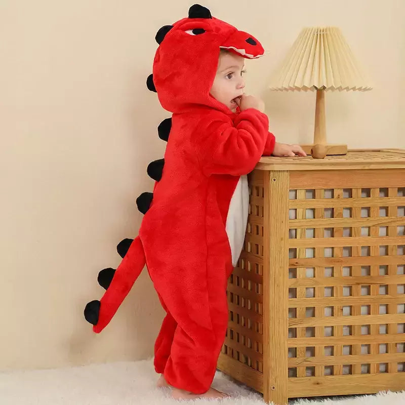 Macacão de flanela para bebés, Macacão Kigurumi, Macaco, Unicórnio, Vaca, Leão, Animal Cosplay, Pijama para 1 a 4 anos Crianças, Meninos, Inverno