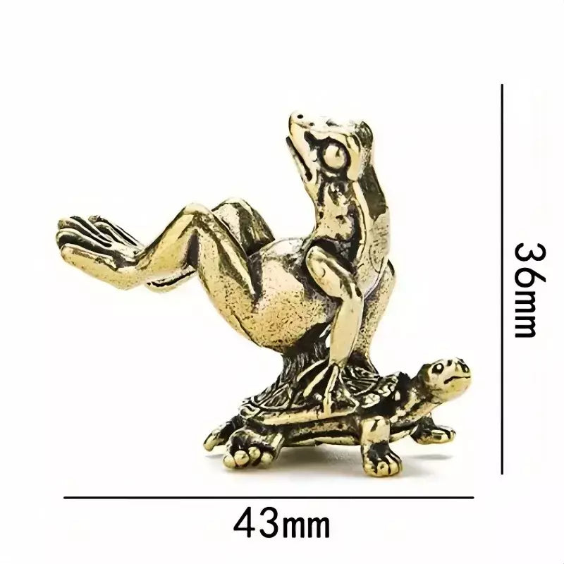 Antigo bronze meditação zen sapo estátua ornamento cobre escultura animal queimador de incenso casa decorações mesa chá animal estimação