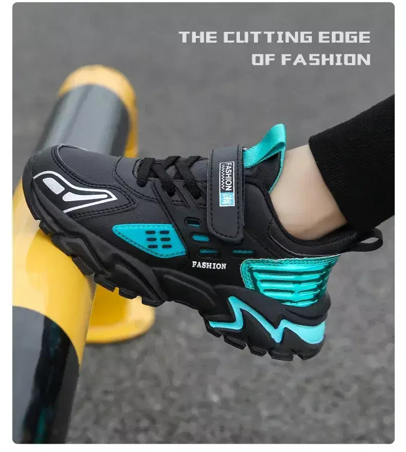 Crianças tênis para meninas meninos respirável esportes tênis de corrida crianças plana casual ao ar livre estudante escola tênis Size28-40