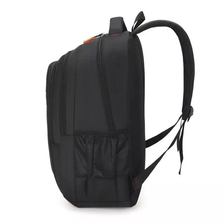 Mochila com zíper multicamadas, mochila de viagem de grande capacidade, mochila para homens e mulheres, mochila para computador de negócios, estudante b