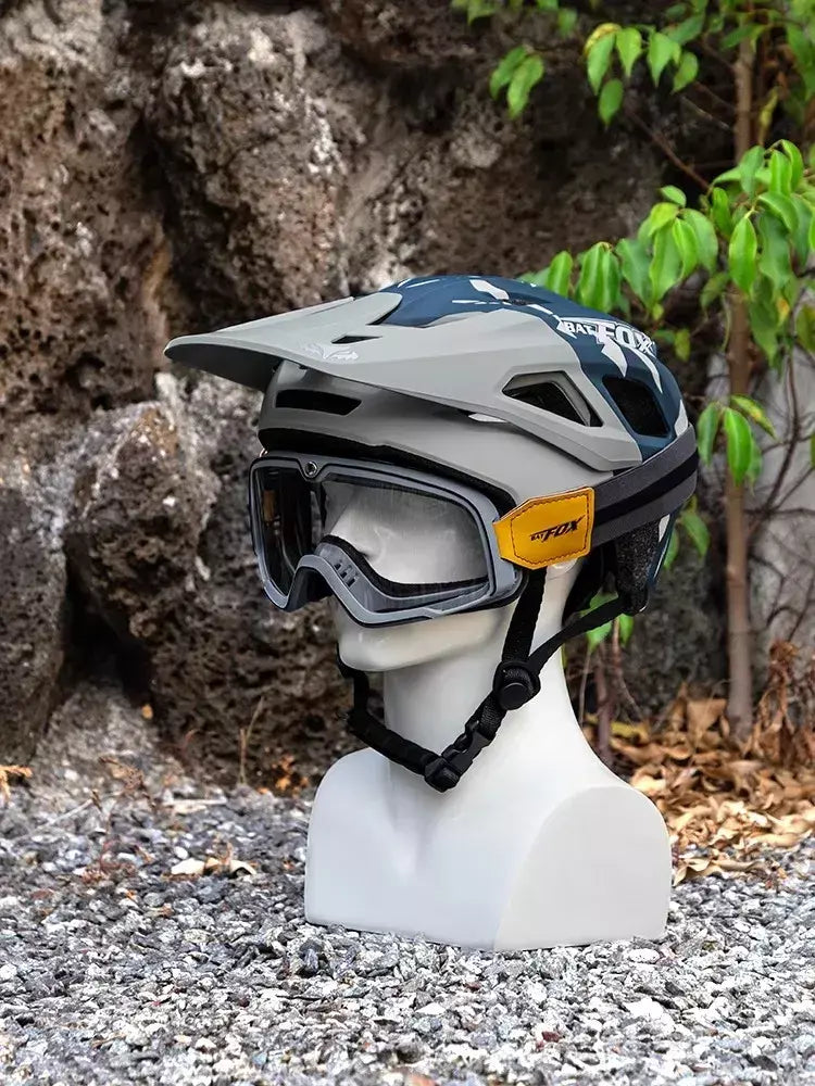 Batfox capacete de bicicleta mtb ajustável, leve, respirável, forro confortável, esportes ao ar livre, chapéu seguro para homens e mulheres, capacete de ciclismo