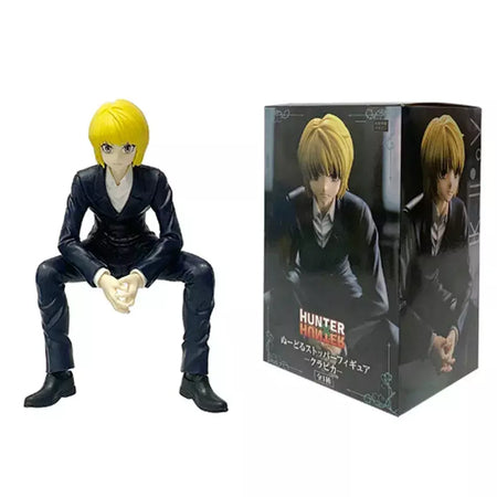 14cm caçador × caçador anime figura troupe fantasma hisoka figura de ação macarrão rolha decoração do quarto macarrão rolha pvc modelo brinquedos