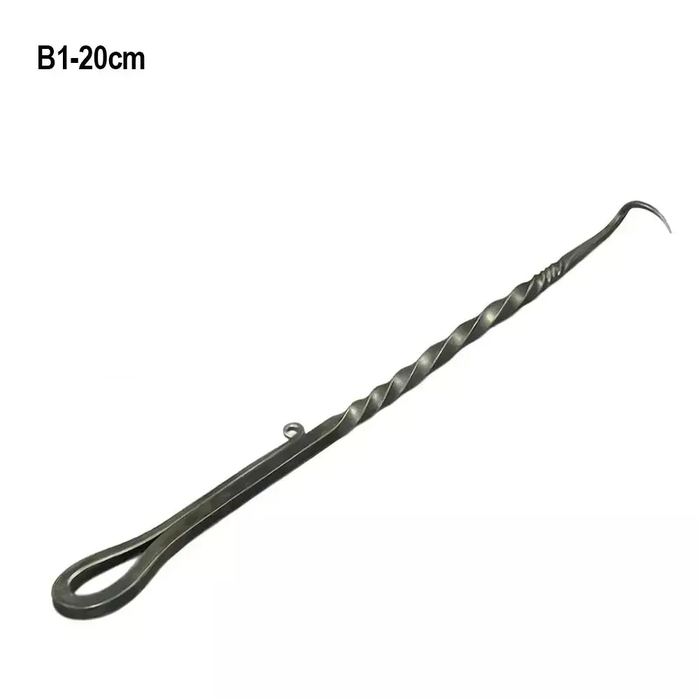 Novo aço inoxidável churrasco comida flipper grill acessórios cozinhar churrasco turners ganchos grelhar acampamento ao ar livre cozinhar churrasqueira