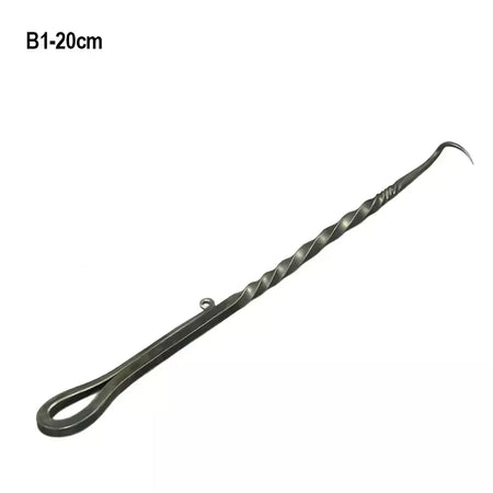 Novo aço inoxidável churrasco comida flipper grill acessórios cozinhar churrasco turners ganchos grelhar acampamento ao ar livre cozinhar churrasqueira