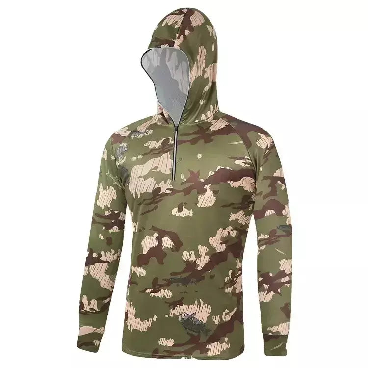 2025 sublimação meio zíper fino ajuste hoodie personalizado venda quente impressão camisa de pesca à prova ultravioleta torneio camisa de pesca