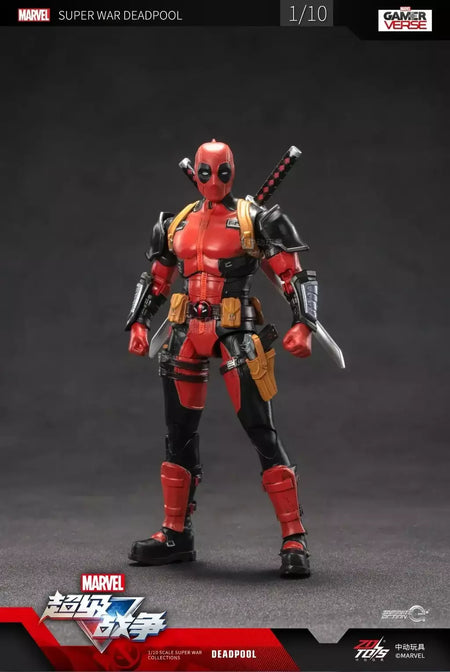 ZD Toys Deadpool & Wolverine Figuras de ação Deadpool Caixa Wolverine Coleção Figuras de ação para adultos Brinquedo infantil