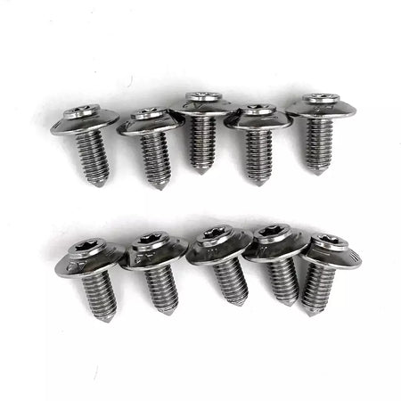 Acessórios para motocicleta m5 * 12 para bmw r1200gs r1250gs f850gs adv r1200rt r1250rt k1600b s1000rr parafusos de carenagem de motocicleta