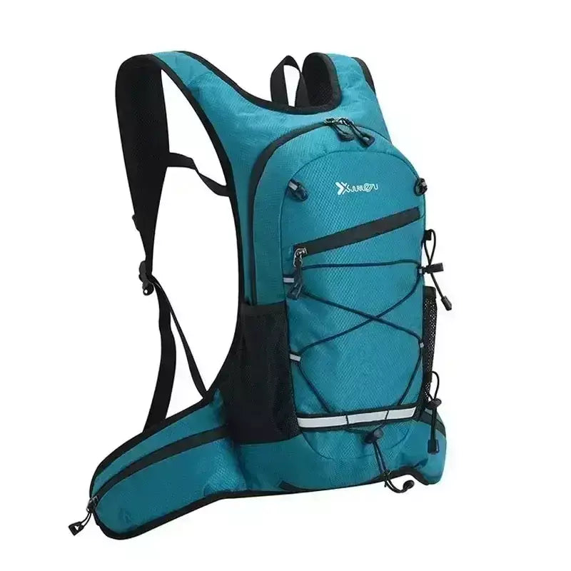 Caminhadas mochila impermeável poliéster resistente ao desgaste das mulheres dos homens trekking mochila em camadas saco de armazenamento esporte para exercício fitness