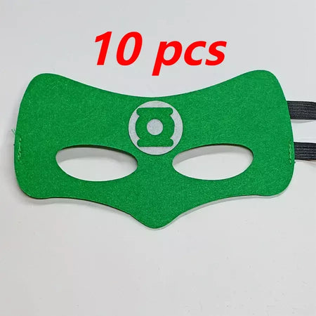 10 pçs/set disney mavel homem-aranha super herói máscaras de halloween congelado cosplay máscara presentes de natal festa de aniversário traje para criança