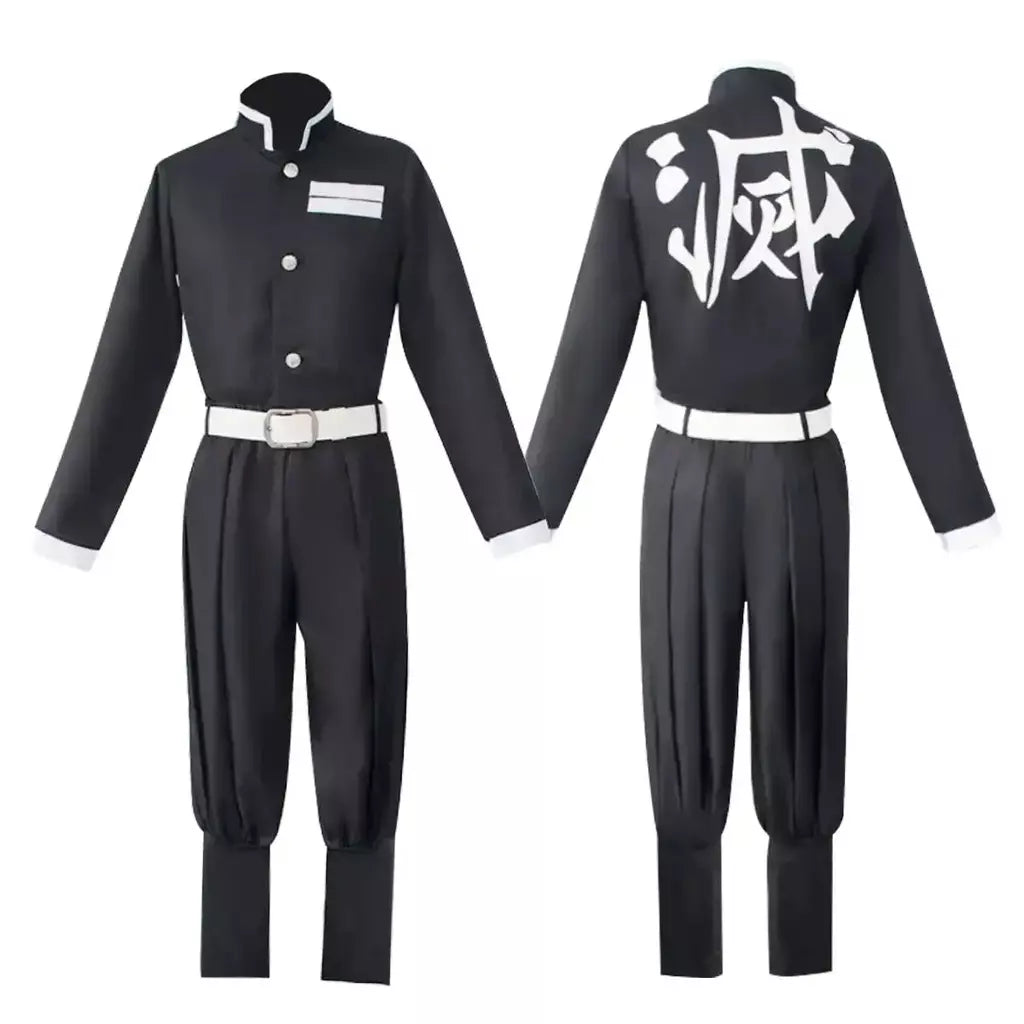 Anime rengoku kyojuro cosplay trajes trem mugen demônio slayer kimetsu não yaiba robe ternos para adultos crianças perucas cos outfit festa