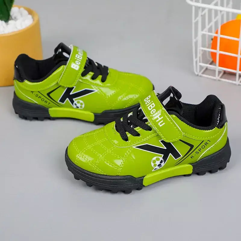 Chuteiras de futebol para crianças 2024 novas crianças chuteiras de futebol moda sapatos de futebol de solo firme