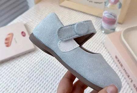 2025 camurça crianças ballet apartamentos sapatos moda mary jane sapatos tendência das crianças inverno novo doce bonito vestido tênis mujer sapatos