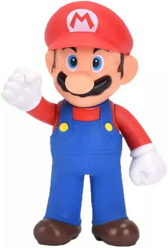 Super mario bros boneca yoshi pêssego princesa sapo figura de ação brinquedos mario luigi crianças presente aniversário natal decoração do bolo modelo