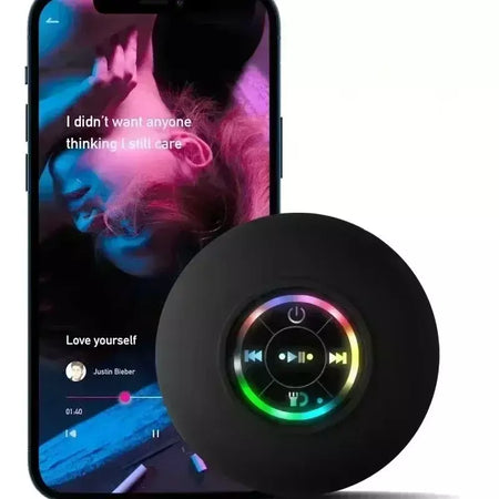Alto-falante sem fio recarregável, bluetooth, com luz colorida, portátil, mini alto-falante para casa, acampamento ao ar livre