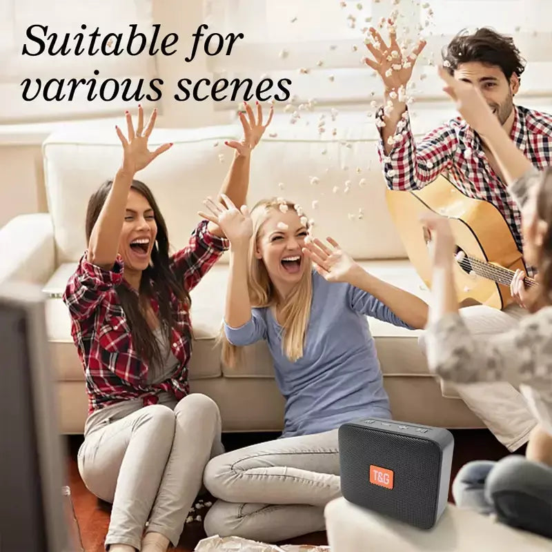 T & g tg166 portátil sem fio bluetooth alto-falante coluna baixo boombox bt usb tf aux play alto-falante ao ar livre para telefone inteligente tablet