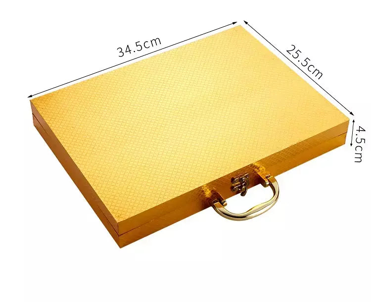 Conjunto de talheres de aço inoxidável dourado, colher europeia real, garfo, talheres completos, design retrô, seguro para máquina de lavar louça, talheres elegantes