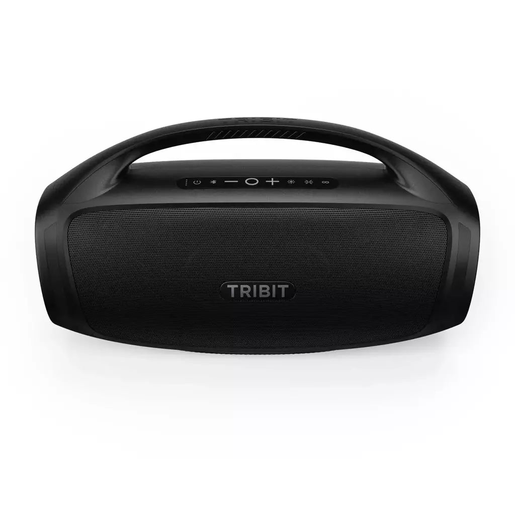 TRIBIT StormBox Blast 2 - Caixa de som Bluetooth potente, 200 W de potência com subwoofer, caixa de som grande, à prova d'água IP67, 30 h de reprodução, controle por aplicativo, LED RGB, para karaokê de festa