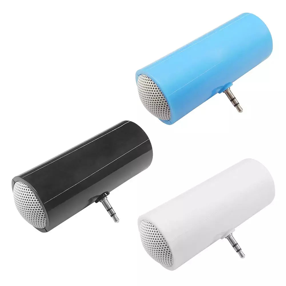 Mini alto-falante portátil 3.5mm interface de áudio aux plug and play line-in alto-falante tablet música alto-falante para smartphone tablet