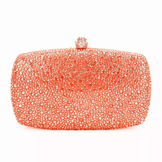 Bolsa noite strass para mulheres, bolsas de casamento, corrente de cristal, ouro, prata, pedras da noite, marrom, verde, pedras azuis