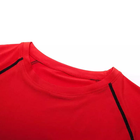 Camiseta masculina de compressão manga curta, blusa de mma, camiseta de caveira, blusa respirável para musculação, preta, verão