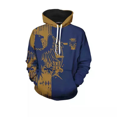 Harryy potter cosplay gryffindor camisola outono inverno moletom com capuz slytherin hufflepuff ravenclaw novidade anime traje