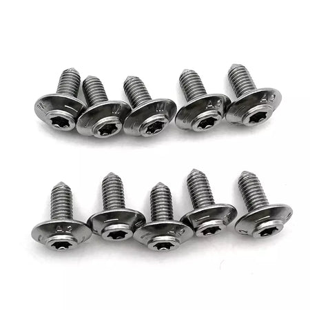 Acessórios para motocicleta m5 * 12 para bmw r1200gs r1250gs f850gs adv r1200rt r1250rt k1600b s1000rr parafusos de carenagem de motocicleta