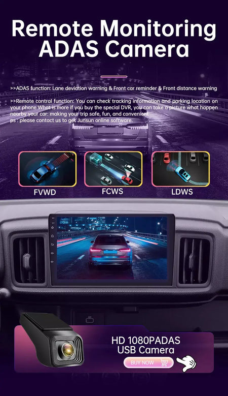Android 14 rádio do carro bt reprodutor multimídia 360 gps sem fio carplay auto para toyota hyundai nissan kia suzuki iso dvr unidade principal