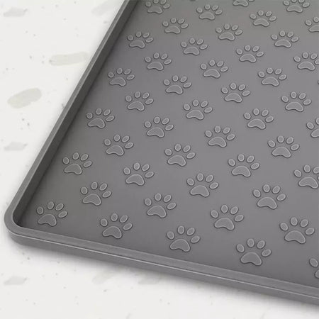 Pet placemat gato comida tigela esteira de alimentação do cão gato cão beber alimentação placemat silicone impermeável antiderrapante pet alimentador esteiras