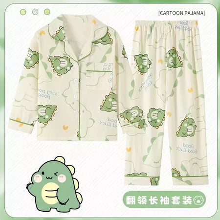 Sanrio Cinnamon Kuromi Pijama infantil, pijama solto, cardigã casual, manga longa, minha melodia, roupas de anime kawaii, gola aleta