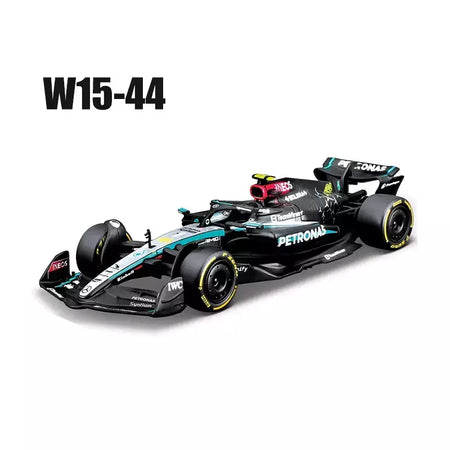Bburago 1:43 2024 F1 Mclaren Mcl38 Monaco Grand Prix F1 Liga Modelo Diecast # 4 # 81 Lando Norris ? Presente de brinquedos para carros F1