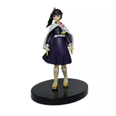 Anime figura demônio slayer figuras kimetsu não yaiba boneca tanjiro nezuko zenitsu estatueta inosuke guerreiro figura de ação modelo brinquedos