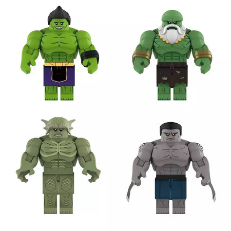 2025 novo filme de venda quente hulk herói personagem bloco de construção brinquedo clássico ação personagem bloco de construção brinquedo presente jogo de mesa